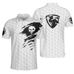 Polo de Halloween Sublimación Personal Uniforme Maestros Edición Canadá Fabricante directo - Product Image 4