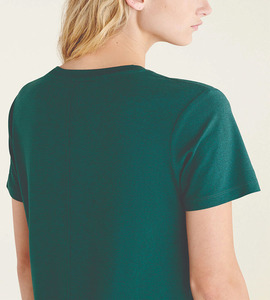 T-shirts personnalisés pour femmes, vente en gros, t-shirts roses unis, 100% polyester, fabricant de t-shirts vierges pour femmes - Product Image 1