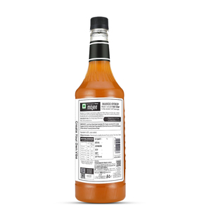 Sirop de mangue Mojee 1000 ML, saveur tropicale riche en bouteille, sans arôme artificiel, pour les cocktails - Product Image 2
