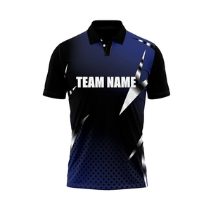 Camiseta de Cricket Personalizada en Color y Talla para Adultos Unisex, Servicio OEM, Logotipo Personalizado, Venta al Por Mayor, Nuevo Diseño, Sublimación 100% - Product Image 1