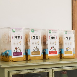 [EJ International] Gaeppeong Organic Bone Shape Rice Puff Dog Purple Sweet Potato Additive-Free - Product Image 2