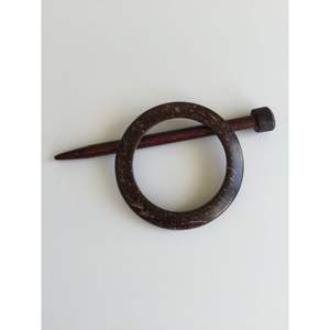 Horquilla de madera tradicional hecha a mano, herramienta natural para el cabello, artesanía de bambú y madera, India, RR ENTERPRISES - Product Image 4