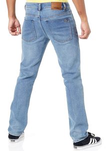 กางเกงยีนส์ผู้ชายสีดำคุณภาพสูงแบบวินเทจคลาสสิก ยี่ห้อ Washad Denim Tears ขายส่ง กางเกงยีนส์แบรนด์ดังสำหรับผู้ชาย - Product Image 6