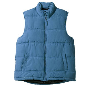 Chaleco de punto sin mangas para hombre, estilo casual de invierno, con malla transparente, sexy, con botones, para fitness y deportes. - Product Image 2