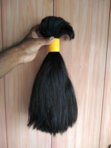 Extensiones de Cabello Humano 100% Natural, Sin Procesar, Doble Trama, Liso, Indio, de 10 a 14 Pulgadas, 100 g - Product Image 1