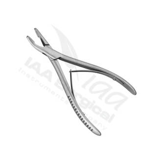 Instruments chirurgicaux IAA : Instruments chirurgicaux professionnels manuels de haute qualité en acier inoxydable, 8 pièces, dont des Rongeurs et des Pinces. - Product Image 2