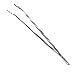 แหนบสำหรับนักสะสมแสตมป์มืออาชีพ |   คีมจับแสตมป์ปลายแบนแบบพรีเมียม |   คีมสแตนเลสแบบไม่มีฟันเลื่อย CE - Product Image 3