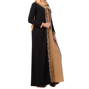 Nouvelle arrivée, abaya de style arabe de Dubaï, robe longue pour femmes musulmanes, logo personnalisé, abaya de haute qualité, robe modeste - Product Image 2