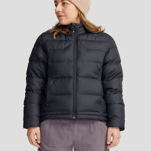 Chaqueta de Plumón Ultraligera y Plegable para Mujer, Abrigo Acolchado para Invierno, Chaqueta Acolchada con Burbujas, Talla Grande, OEM - Product Image 2