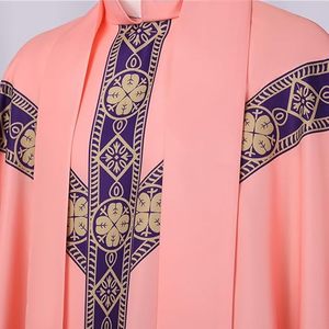 Chasuble et étole sur mesure 2026 pour l'Église catholique – Vêtements liturgiques brodés de haute qualité pour prêtre ou père – Tenue uniforme - Product Image 5