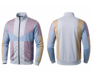 <b>Lightweight</b> Sublimation Full Zip <b>Jacket</b> <b>Running</b> and Fitness Wear Warm Breathable Quick Dry | Sizes Men Women Youth - Product Image 3