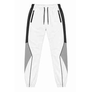 Survêtement de sport d'hiver pour homme sur mesure, 2 pièces, coupe-vent, en nylon tricoté sans couture, veste et pantalon, fabricant OEM - Product Image 4