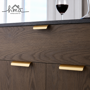 Brushed <b>Silver</b> Edge Pull Cabinet <b>Knob</b> Modern Minimalist <b>Drawer</b> Handle Finger Pull Cupboard Hardware Sleek Profile Furniture Home - Product Image 6