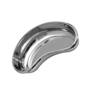 Plateau réniforme de haute qualité certifié CE Classe I, 8 pouces, en acier inoxydable allemand, instrument médical chirurgical réutilisable - Product Image 3