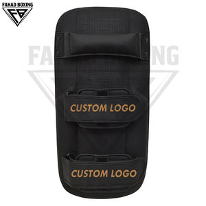 Pads thaïlandais professionnels pour entraînement de frappe intensif, légers, durables, vente en gros, équipement de boxe Muay Thai en cuir - Product Image 3