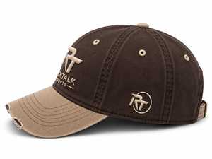 Gorra de Béisbol Unisex Casual de Mezclilla Lavada con Letras Bordadas Marrón Bronceado de 6 Paneles Ajustable - Product Image 3