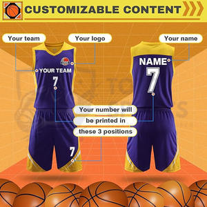 Meilleur service, design professionnel, respirant, sans manches, léger, confortable, prix raisonnable, vêtements de sport, uniforme de basket-ball - Product Image 4