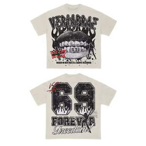 Ensemble de survêtement d'été pour homme, t-shirt et short en coton 100% avec logo imprimé personnalisé en usine, 2 pièces - Product Image 4