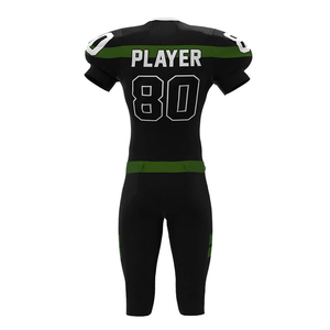 Uniforme de football américain 100% polyester, vente en gros, matériau durable, uniforme de football américain très vendu - Product Image 2