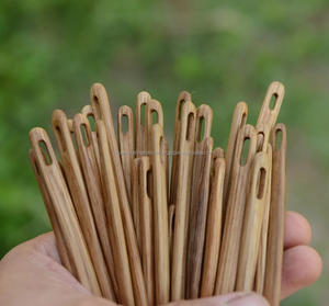 Agujas de Madera de Acacia de la Mejor Calidad, Ecológicas, Hechas a Medida, para Coser, Tejer y Bordar, Duraderas y Portátiles - Product Image 5