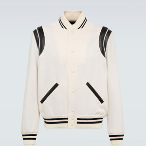Veste universitaire pour homme avec logo personnalisé, vente en gros, haute qualité, nouvelle veste d'hiver élégante, coton premium, grandes tailles - Product Image 6