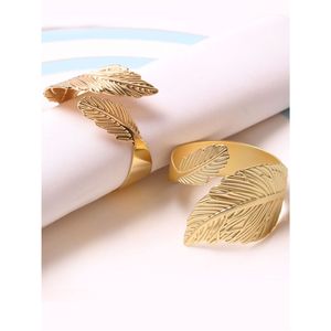 Modern Luxury Metal Napkin Rings Wholesale Custom Minimalist Gold Silver Spiral Design Napkin Holders for Wedding <b>Party</b> <b>Table</b> - Product Image 6