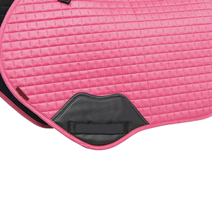 Tapis de selle en mousse extra douce de qualité supérieure, personnalisable, en satin, pour dressage et saut d'obstacles, soins équins, multicolore, confortable - Product Image 4