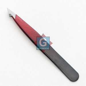 Customize Design Stainless Steel High <b>Precision</b> Eyelash Tweezers Luxury Beauty Instrument <b>Tools</b> - Product Image 1