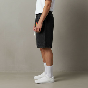 Shorts pour hommes 2026 en coton 100% couleur unie, écologiques, confortables et tendance avec poches latérales – Nouvelle collection - Product Image 6