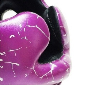 Hot Selling Professional Modular Leather Boxing Helmet Custom Logo Sport Head Guard with Safety Training Gear - Product Image 3