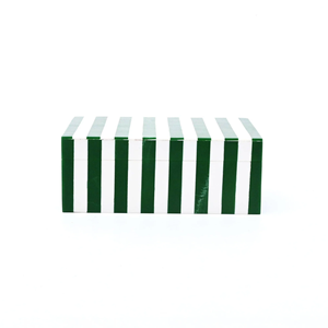 FAIZA CRAFT Caja de Joyería Cuadrada Moderna con Incrustaciones de Resina de Lujo, Hecha a Mano, Pulida, Organizador Decorativo para Regalos de Navidad y Decoración del Hogar - Product Image 3
