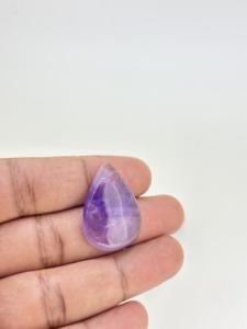 Ametyste Naturelle de Haute Qualité, Cabochon Taille Ovale, Vente en Gros Exclusive, Certifiée par un Certificat de Troisième Partie, Calibrée, Bijoux en Vrac - Product Image 3