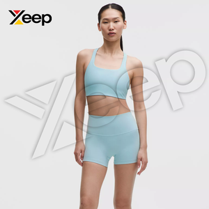 XEEP สปอร์ตบราโยคะคุณภาพสูงสำหรับผู้หญิง รุ่น XC-SB-43 สายรัดปรับได้ ระบายอากาศดี แผ่นรองถอดออกได้ รองรับได้ดี แห้งเร็ว - Product Image 3