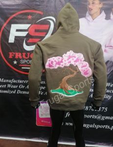 Sudadera con Capucha Bordada Personalizada, Sudadera con Texto o Logotipo Personalizado, Sudadera con Capucha Bordada con Logotipo Personalizado, Diseño en el Pecho Pequeño - Product Image 2