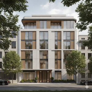 Armario Moderno Independiente de Melamina JY Project, Personalizado, de Alta Calidad, con Paneles Ajustables, para Dormitorio o Comedor - Product Image 1