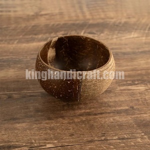 Tazón de Cáscara de Coco Hecho a Mano, Vajilla Ecológica Natural para Distribución al por Mayor y Marca Privada - Product Image 1