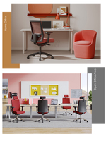 Meilleur confortable ergonomique exécutif tissu cuir dossier haut bois support directeur travail bureau bureau chaise en cuir