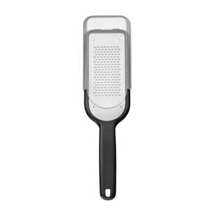 Râpe de cuisine noire en acier inoxydable à lame tranchante, poignée ergonomique, outil manuel pour râper le fromage, les légumes et les fruits - Product Image 3