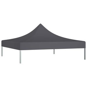 Tenda Pop-up Antracite 0,9 Oz/ft2 con Tetto 6,6 X 6,6 per il Tuo Prossimo Evento! - Product Image 2