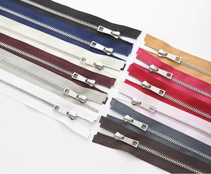 Multi-color 5# Durable Metal Zipper Open-end Garment Accessories for Clothing Coat <b>Bag</b> <b>Sewing</b> Widely Used - Product Image 6