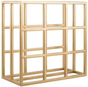 Estante de madera de diseño simple para botellas de vino, para decoración del hogar, cocina, mesa de comedor, exhibidor de champán y vino, para bar. - Product Image 2