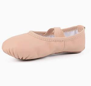 Chaussons de ballet souples pour femmes, en satin, à talon plat, avec doublure en coton et semelle en caoutchouc, pour l'entraînement et les spectacles de ballet - Product Image 4