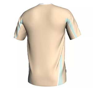 เสื้อฟุตบอลรุ่นใหม่ล่าสุดปี 2025 ราคาโรงงานถูก ดีไซน์ทันสมัย สีสันตามสั่ง ผลิตจากโพลีเอสเตอร์ 100% เป็นมิตรต่อสิ่งแวดล้อม ระบายอากาศได้ดี - Product Image 2