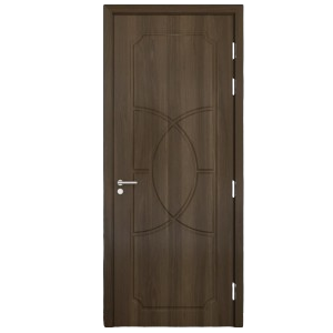 Porte de séparation WPC au design intérieur moderne avec motif décoratif en bois - Product Image 2