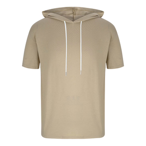 Sweat-shirts à capuche à manches courtes de haute qualité, OEM ODM, design personnalisé, sweat-shirt à capuche en coton pour hommes et femmes, fabricants en gros de sweats à capuche - Product Image 6