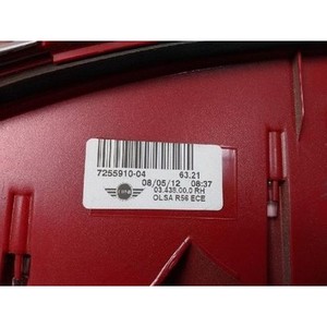 Luz Trasera Derecha Usada para Mini Hatch - Product Image 5