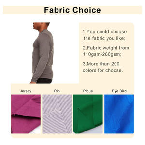 Customized Dry Fit Long Sleeve T-shirt for <b>Men</b> Custom logo Plain Polyester Round Neck <b>Thermal</b> Long Sleeve Shirt For <b>Men's</b> - Product Image 6