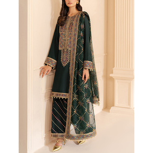 Diseño de shalwar kameez listo para usar para mujeres, shalwar kameez pakistaní listo para usar, vestido de shalwar kameez listo para usar para mujeres, ropa lista para usar para mujeres - Product Image 3