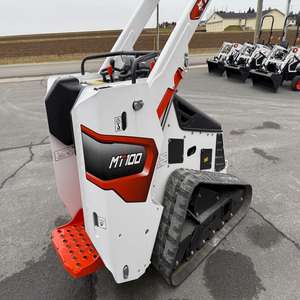 Mini-chargeuse sur chenilles de qualité supérieure pour Bobcat MT100, chargeuse sur pneus avec pelle rétrocaveuse avant, moteur et pompe robustes pour le travail quotidien - Product Image 3