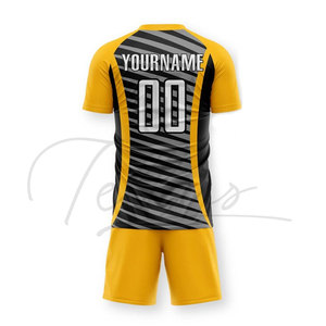 Uniforme de Fútbol de Último Diseño, Nuevo Estilo, Calidad Premium, Color Sólido, en Venta - Product Image 2